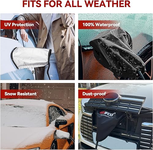 Miniatura 7 de Cubierta para Cargador de Vehículo Eléctrico WOIFcar, Cubierta Impermeable para Puerto de Carga de Vehículo Eléctrico al Aire Libre, Doble Cara