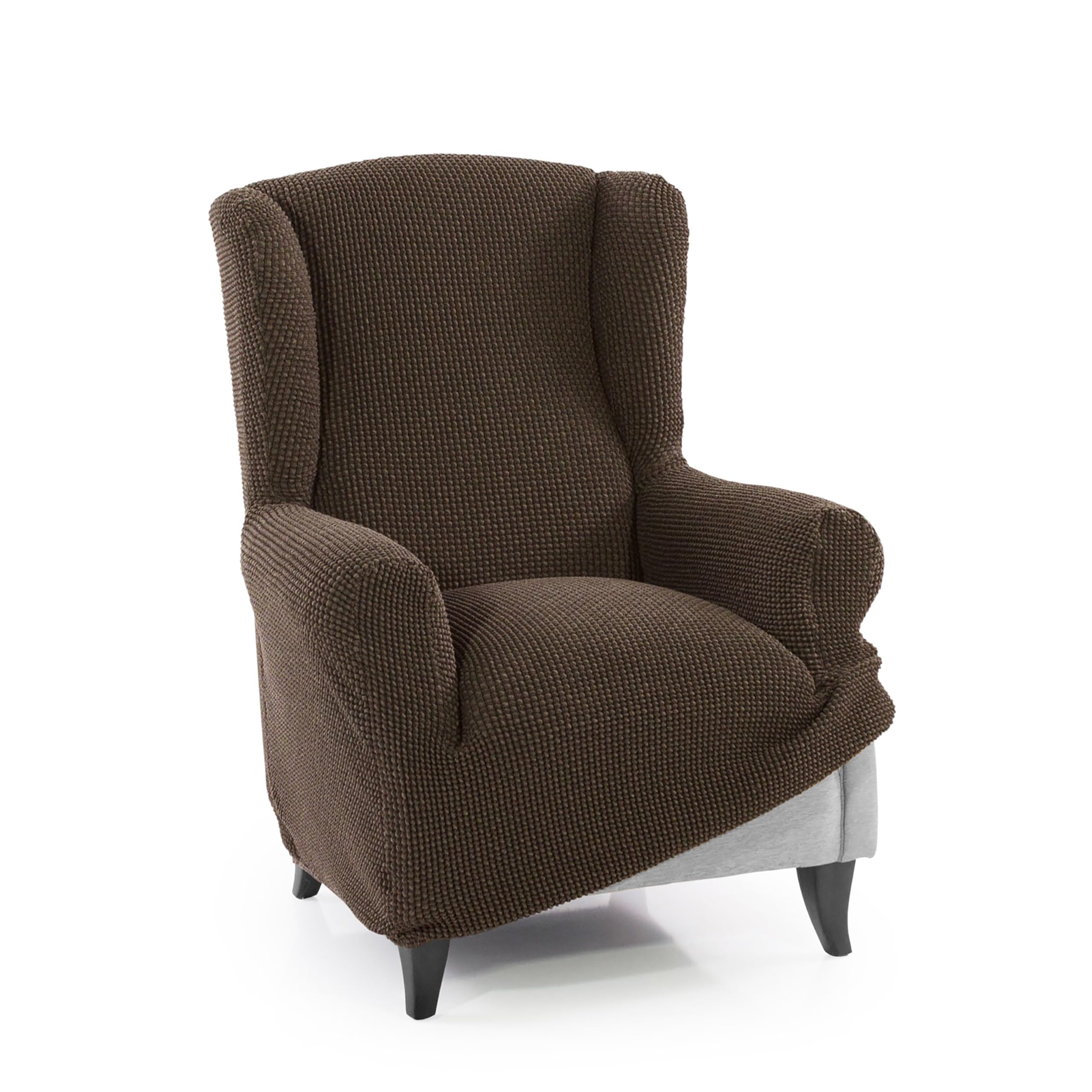 MAXIFUNDAS | Fodera per poltrona per orecchie super elastica Relive | Camoscio | Alta elasticità e sensazione morbida | Made in Italy.