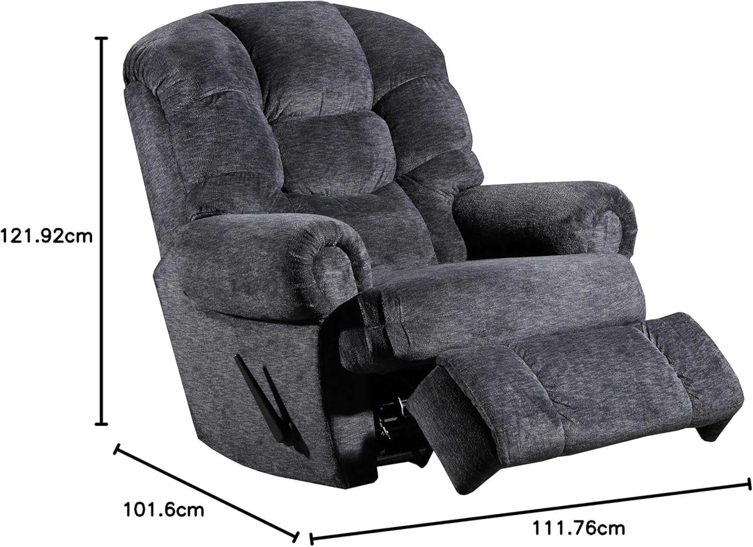 Lane Home Furnishings 4501-190 Gladiator Wood Charcoal Wallsaver,Medium Gladiator Charcoal