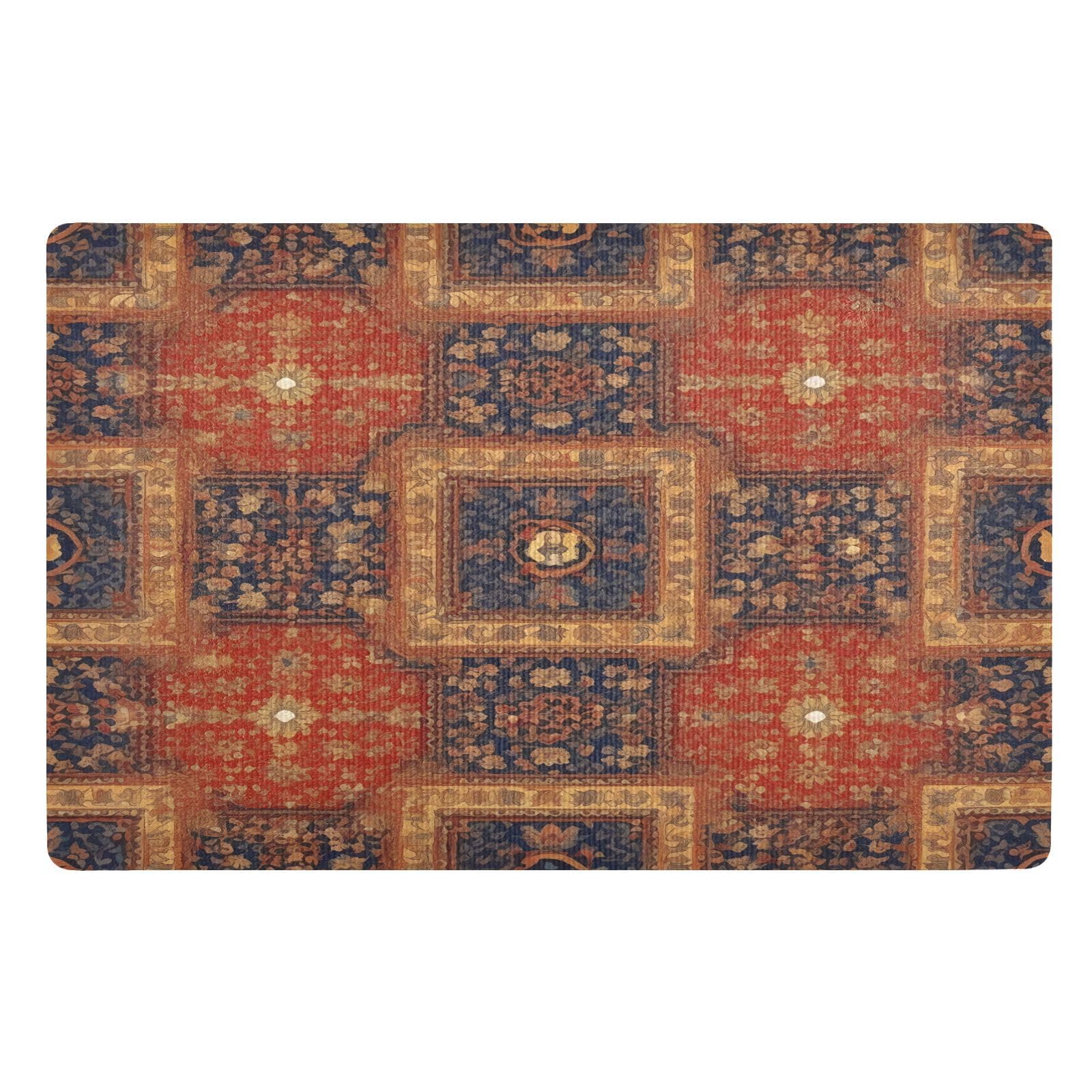 Paillasson lavable mandala pour stopper la saleté dans l'entrée