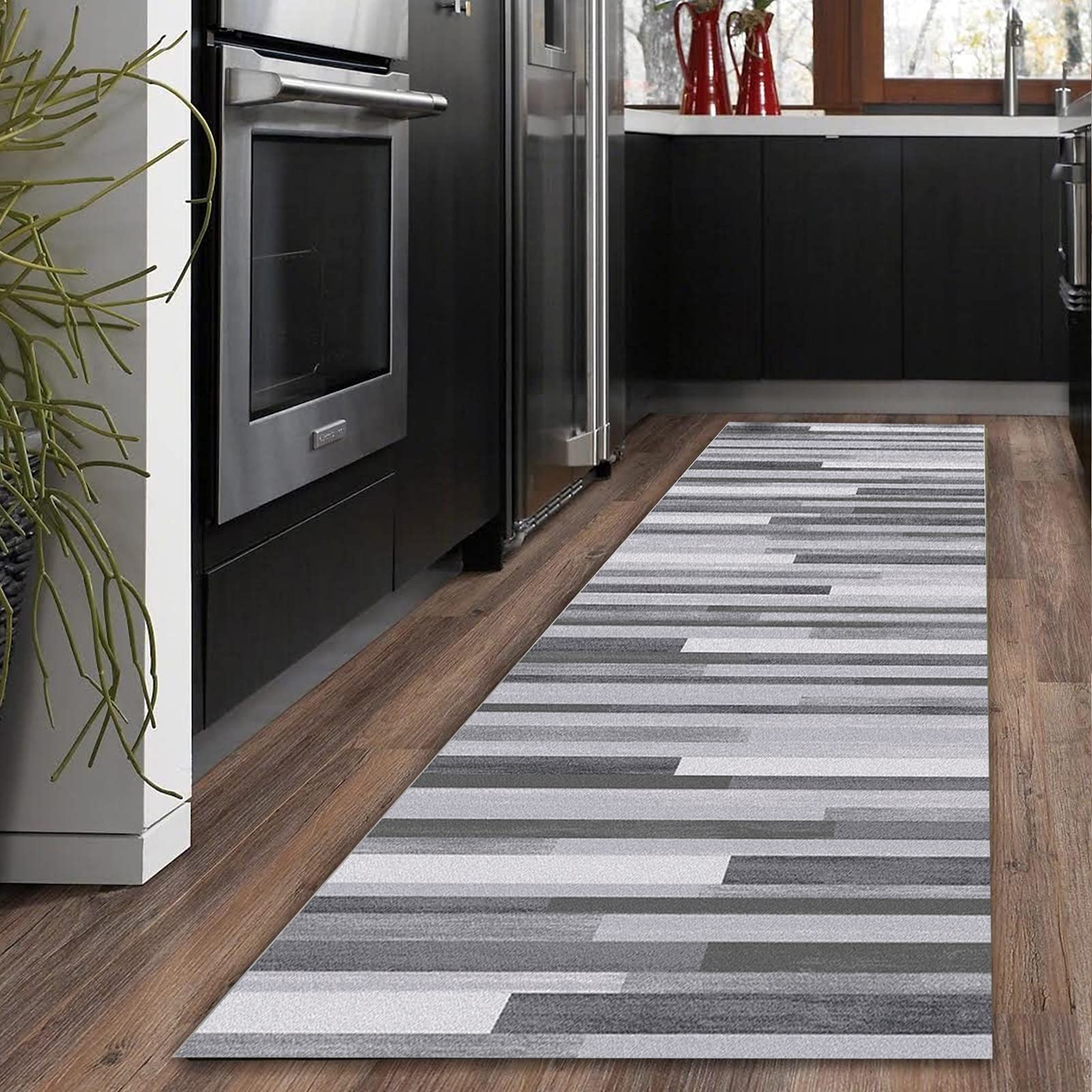 LIHY Tappeto Del Corridoio- Moderna Geometrica Corridoio Runner