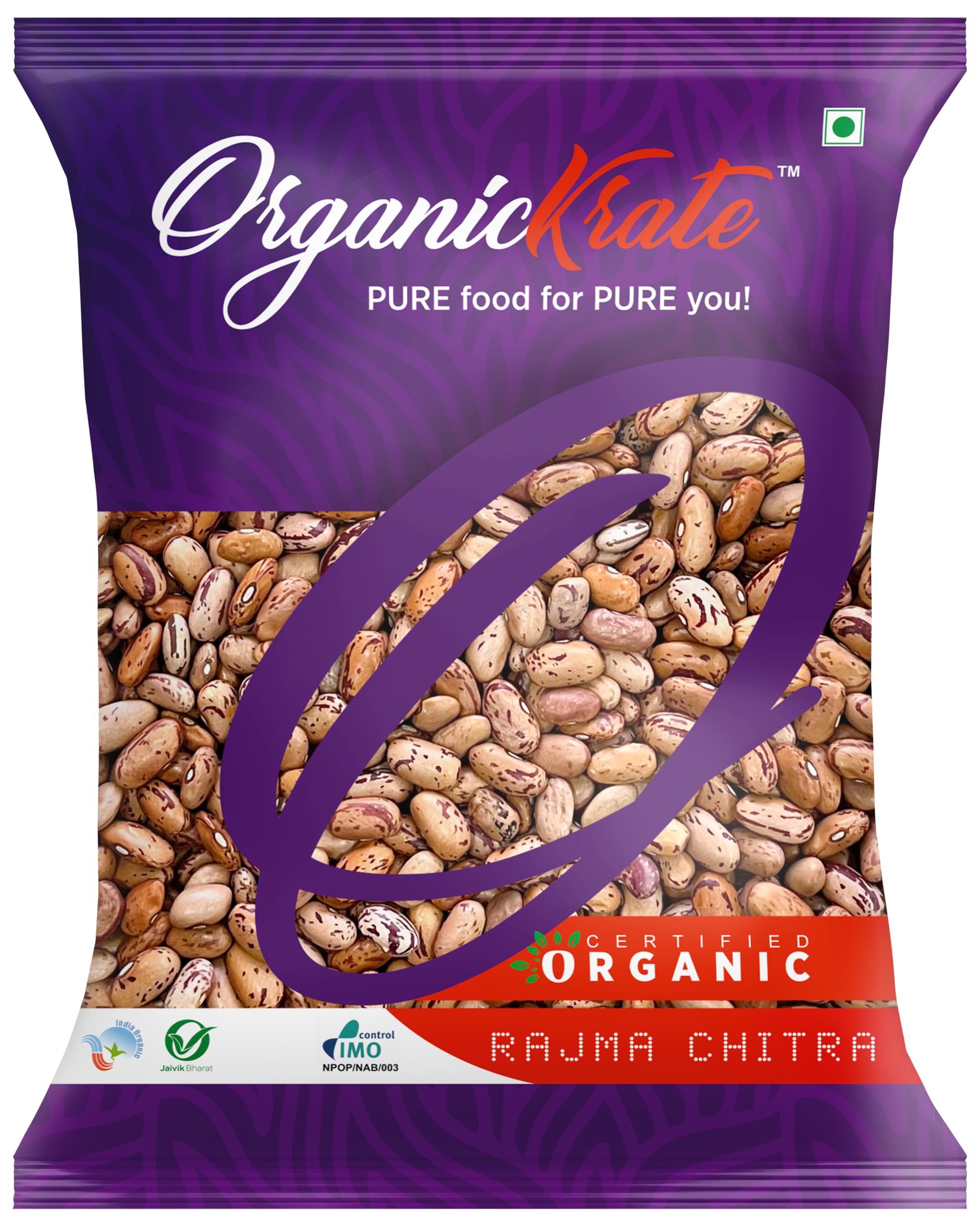 OrganicKrate Organic Rajma Chitra, Kidney Beans Chitra, Rich in Protein, No Chemicals, No Additives 900 Grams (B0CYSG9V6D) Amazon Price History, Amazon Price Tracker