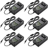 Vista 10 de Facmogu DC 5V 4A Convertidor de AC a DC, Fuente de alimentación de AC 100-240V a DC 5 Volt 4 Amp 20W Adaptador de corriente conmutada, Adaptador