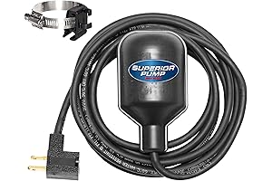 25 ft Tethered Float Switch for Sump and Sewage Pump