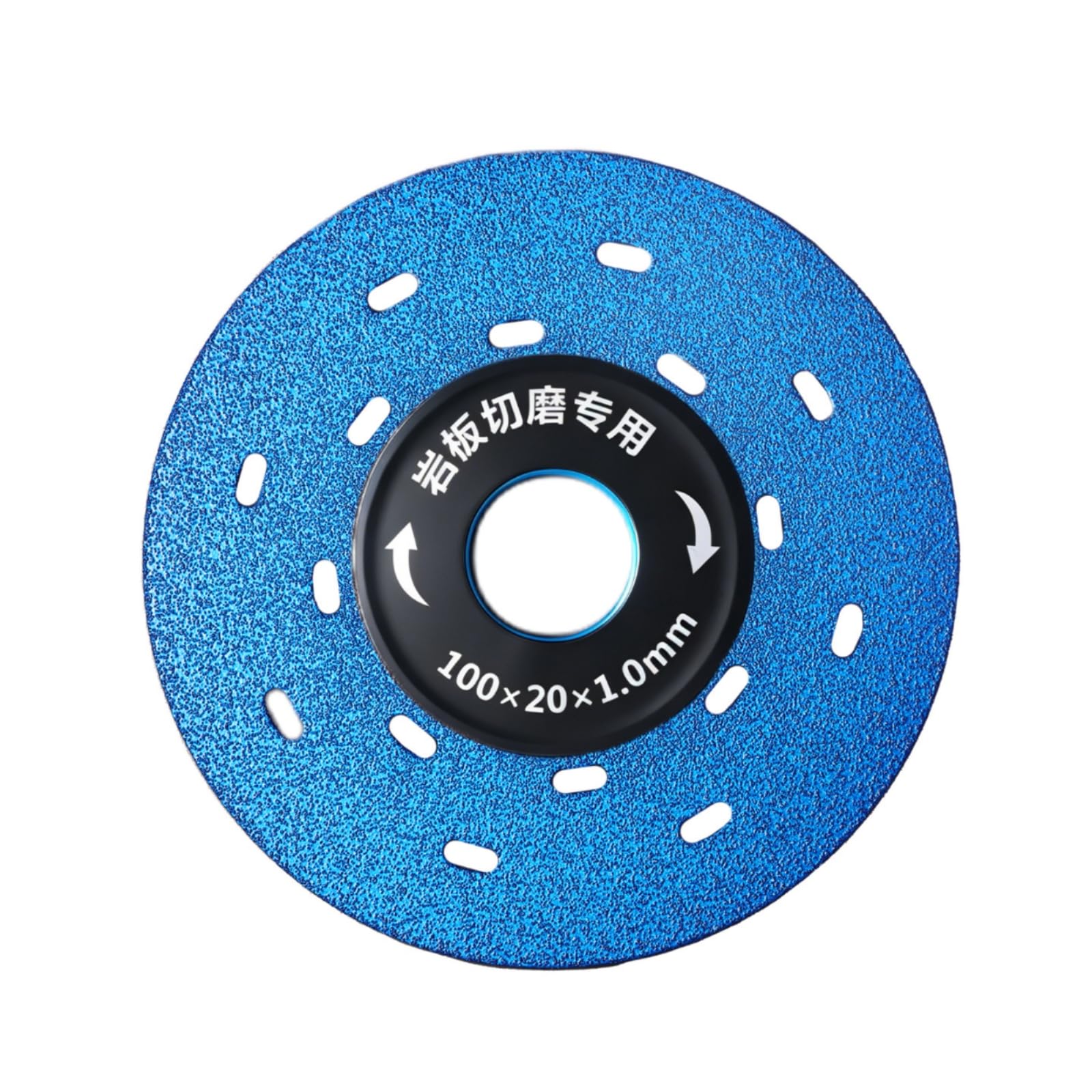 100 Mm Abrasive-Coated Grinding Disc Abrasive-Coated Abrasive-Coated Cutting Disc Perforated Thin Cutting Wheel Blue Rim, 1 Cutting Disc -|Home & Kitchen | Home Improvement-image-22