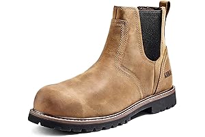 Kodiak Boots Men's McKinney Composite Toe Water-Resistant Chelsea Industrial Boots