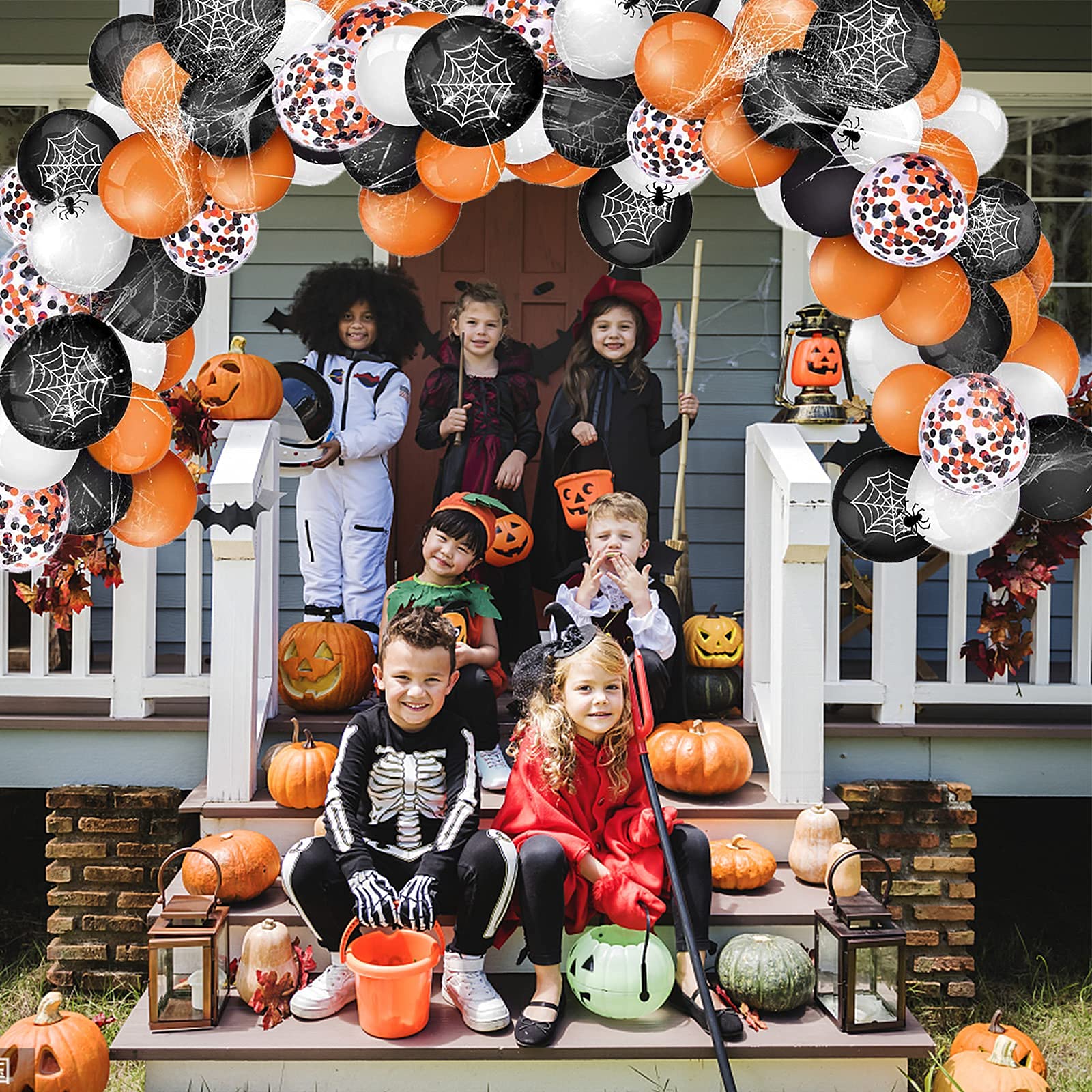 Feliciay Lot De 700 Confettis Décoratifs Pour Halloween, Décoration D'horreur D'Halloween, Décoration De Table Happy Halloween, Scrapbooking, Confettis De Ballons, Fantômes, Toiles D'araignée