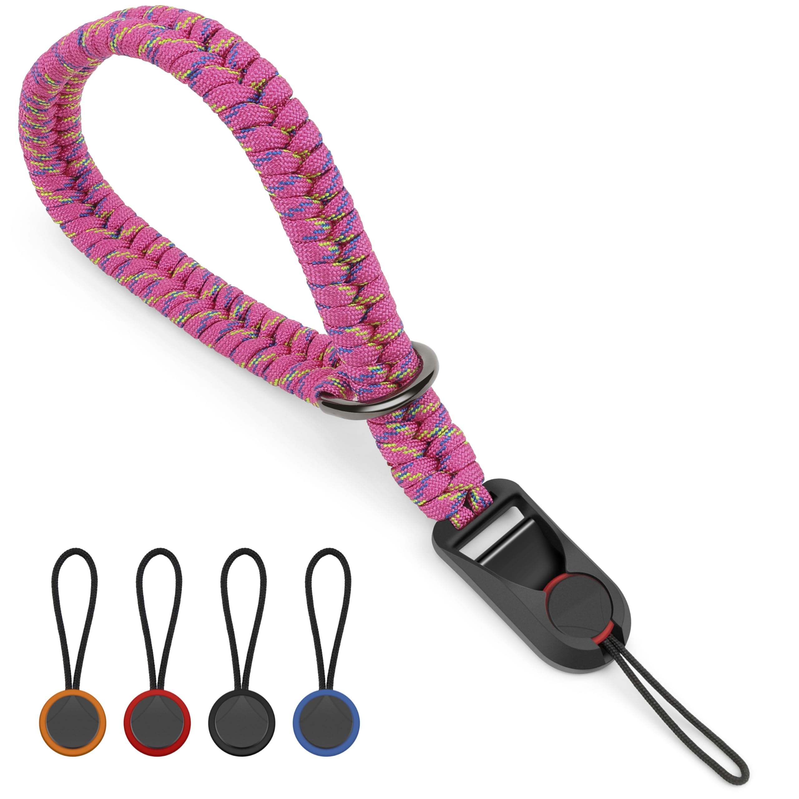 SUNYA Camera Wrist Strap for Photographers with Quick Release Buckle Paracord Rope Camera Hand Strap Compatible for DSLR or Mirrorless Camera