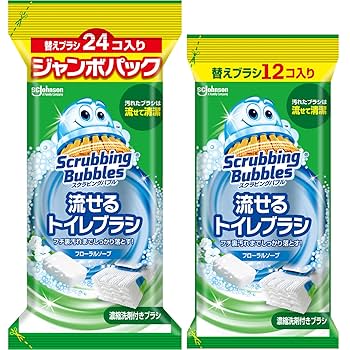 Amazon | [Amazon.co.jp 限定] スクラビングバブル 流せるトイレ