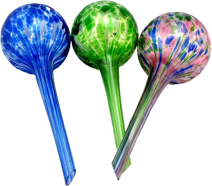 Aqua Globe Mini 3 Pack Decorative HandBlown Glass