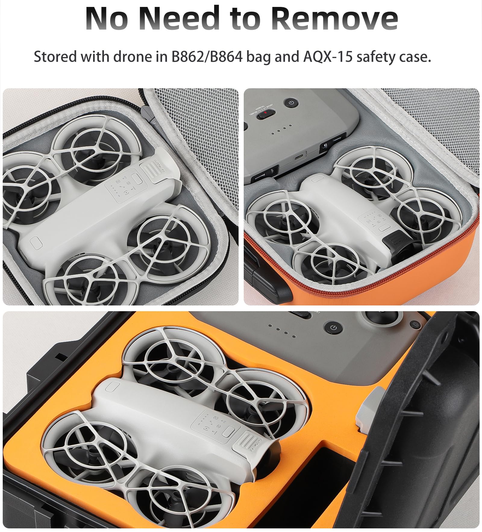 Paraluce Parasole Per DJI Flip Drone - Copertura Antiriflesso, Protezione Obiettivo, Nero - Foto 4