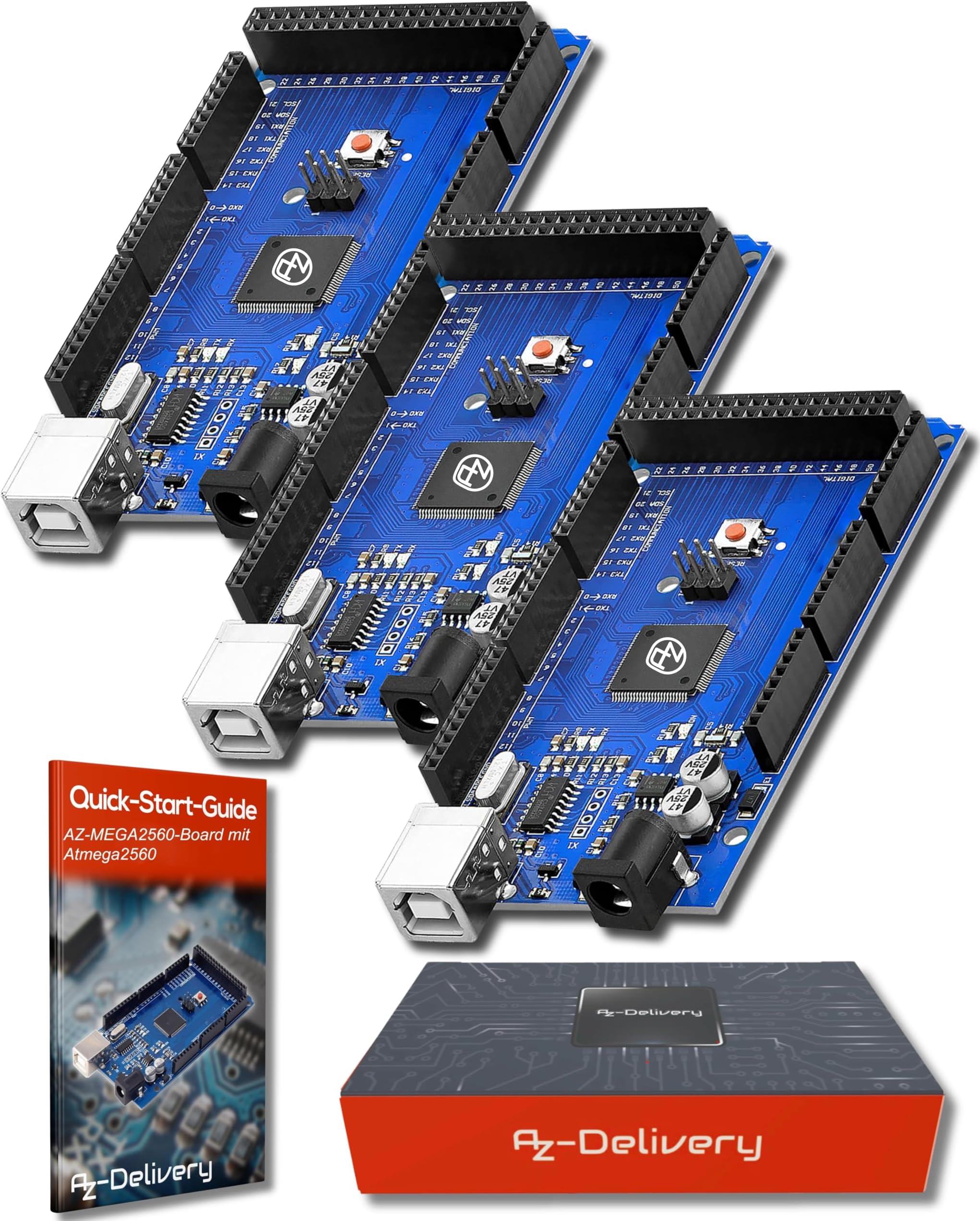 Arduino Mega 2560 REV3 [A000067] – Entwicklungsboard mit ATmega2560 ...
