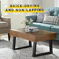 Vista 6 de Minwax Wood Finish 227644444, Tinte negro verdadero, media pinta