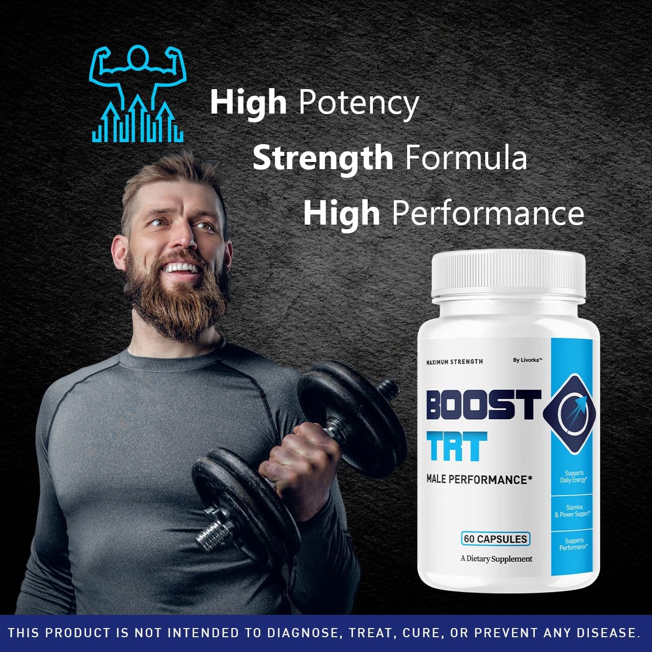 BoostTRT Maximum Strength Capsules - Official BoostTRT Premium Advanced Formula Supplement Pills Natural Daily Support Multivitamin for Overall Health & Wellness, 60 Capsules for 1 Month - Image 3