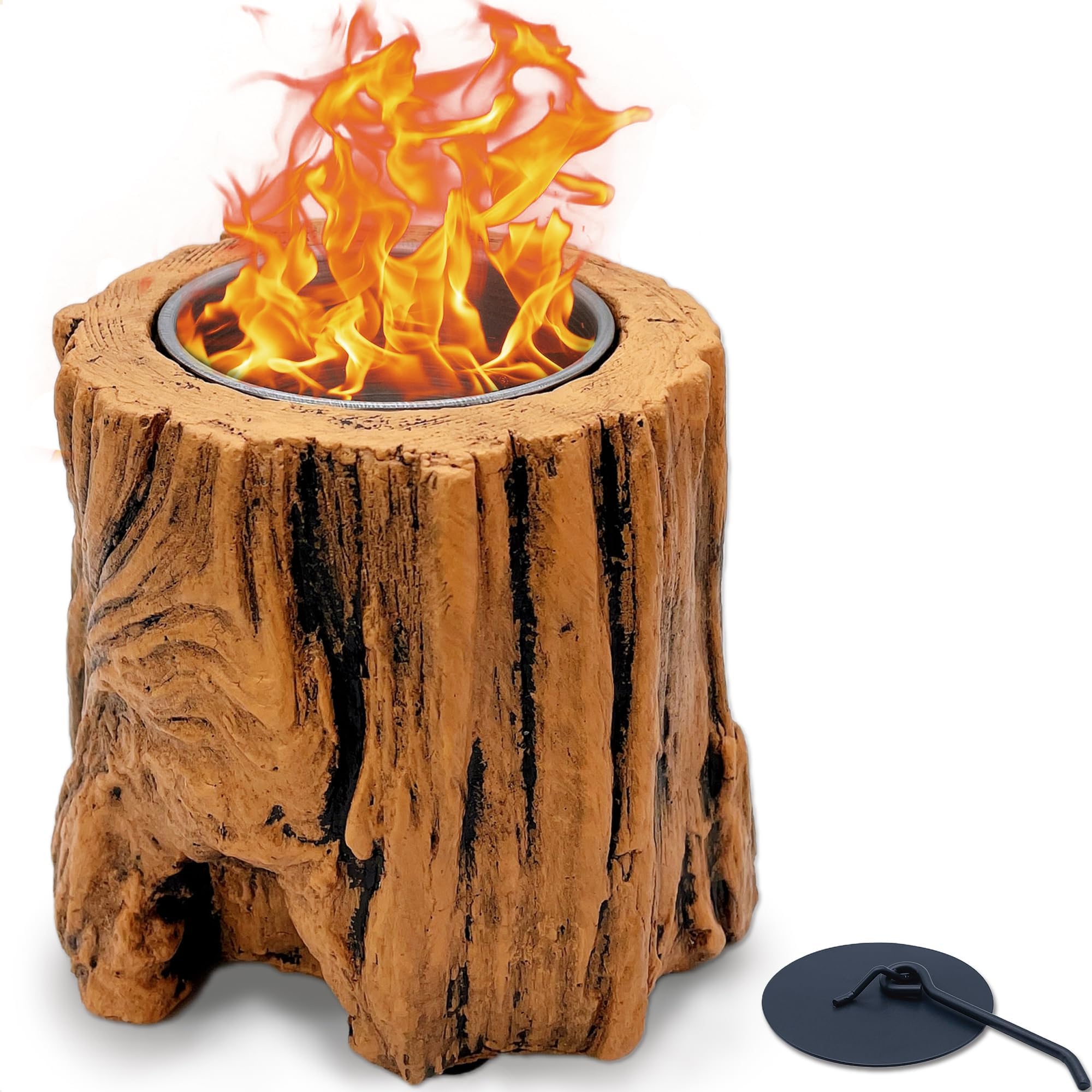 Casajin Tabletop Fire Pit Portable Indoor/Outdoor Mini