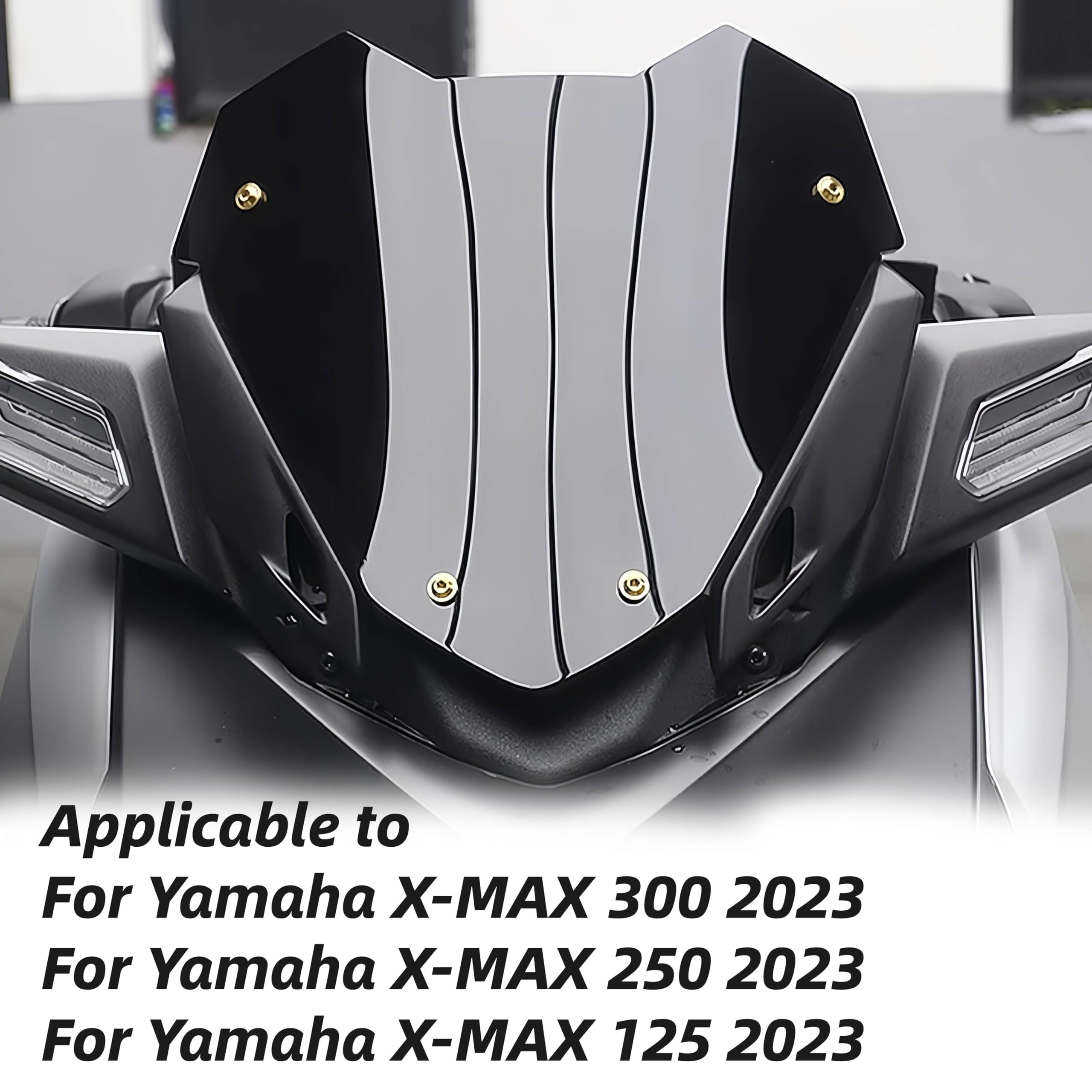 Parabrisas para Yamaha X-Max 300 2023 2024, Accesorios de Moto Nuevos