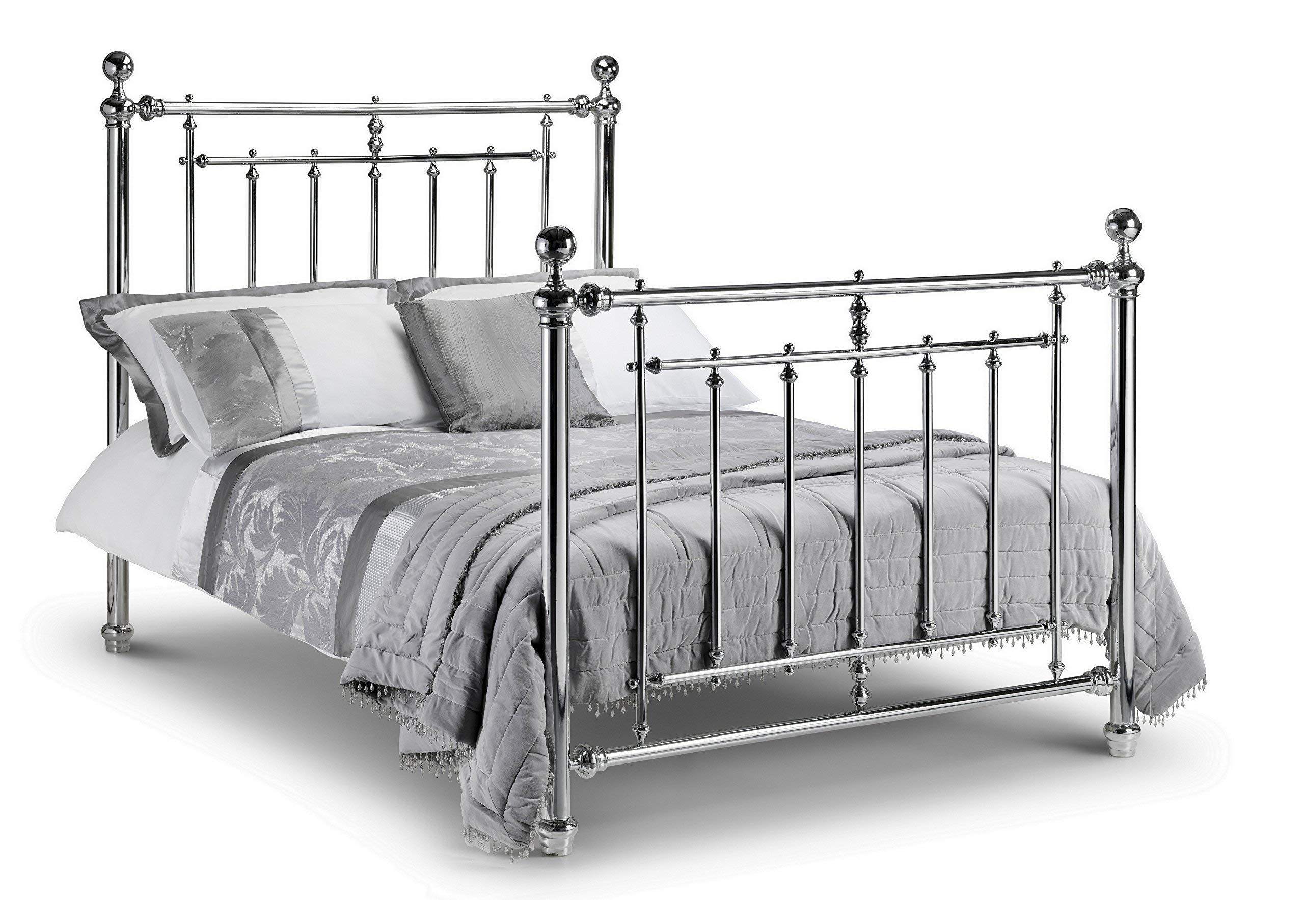 Julian Bowen Empress Chrome Bed - Metal Beds
