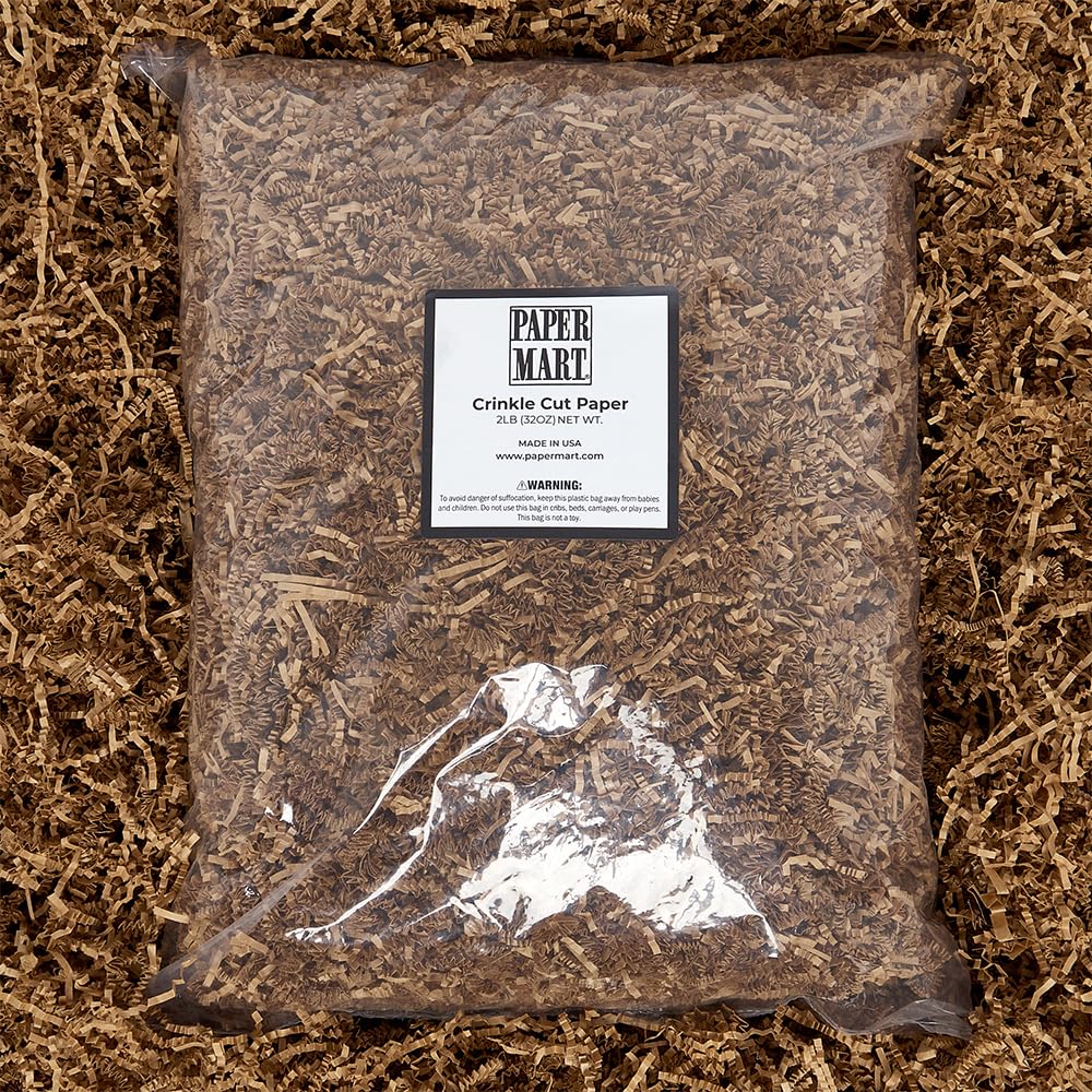 Rembourrage de panier kraft contre les chocs pour coffret et colis