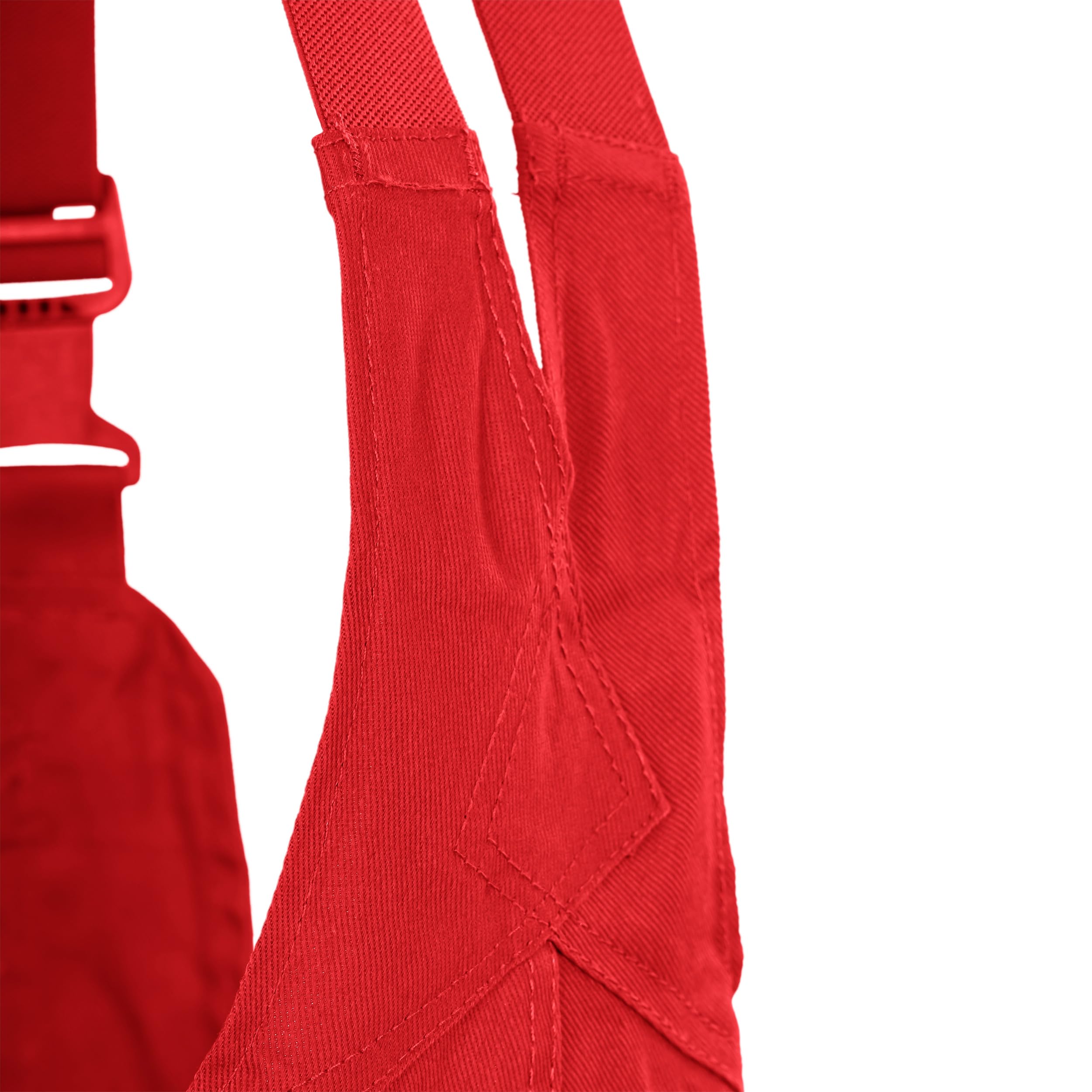 Qualitex Pantalón con Peto BW 270 - Negro/Gri