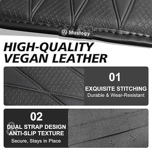 Miniatura 46 de Muslogy Funda de consola central compatible con Honda Pilot 2023 2024 2025, 2024 2025 2026 Ridgeline/Passport Accesorios para apoyabrazos, tapa