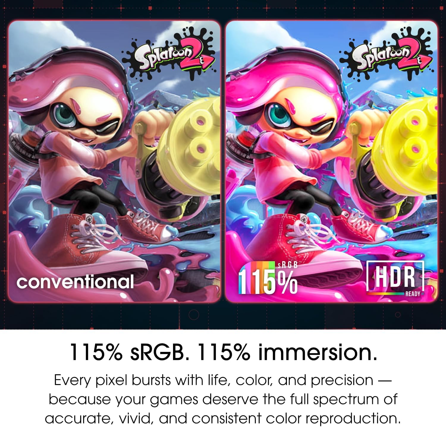 Sceptre New 32-inch 2K QHD Prime Gaming Monitor 2560 x 1440 up to 210Hz sRGB 115% 1ms DisplayPort HDMI Type-C Build-in Speakers, Machine Black 2026 ((E325B-QW200D Series) 7 81f8SdX7OUL. AC SL1500