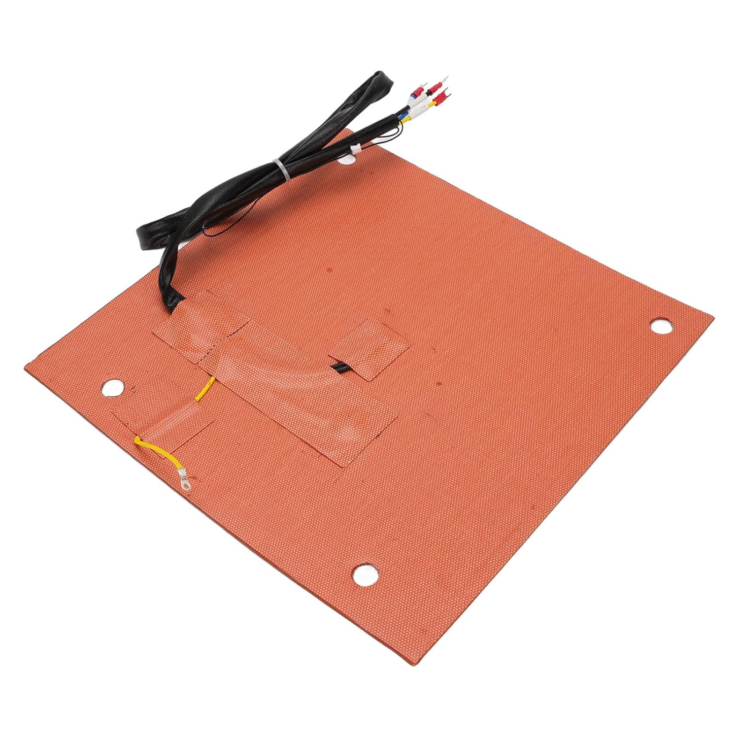 FTVOGUE 800W Silicone Heating Pad Strong Adhesion, K1 Maximum Heater Bed Mat Hot Aluminum Build Plate Heating Pad Rubber Flexible Heater Mat