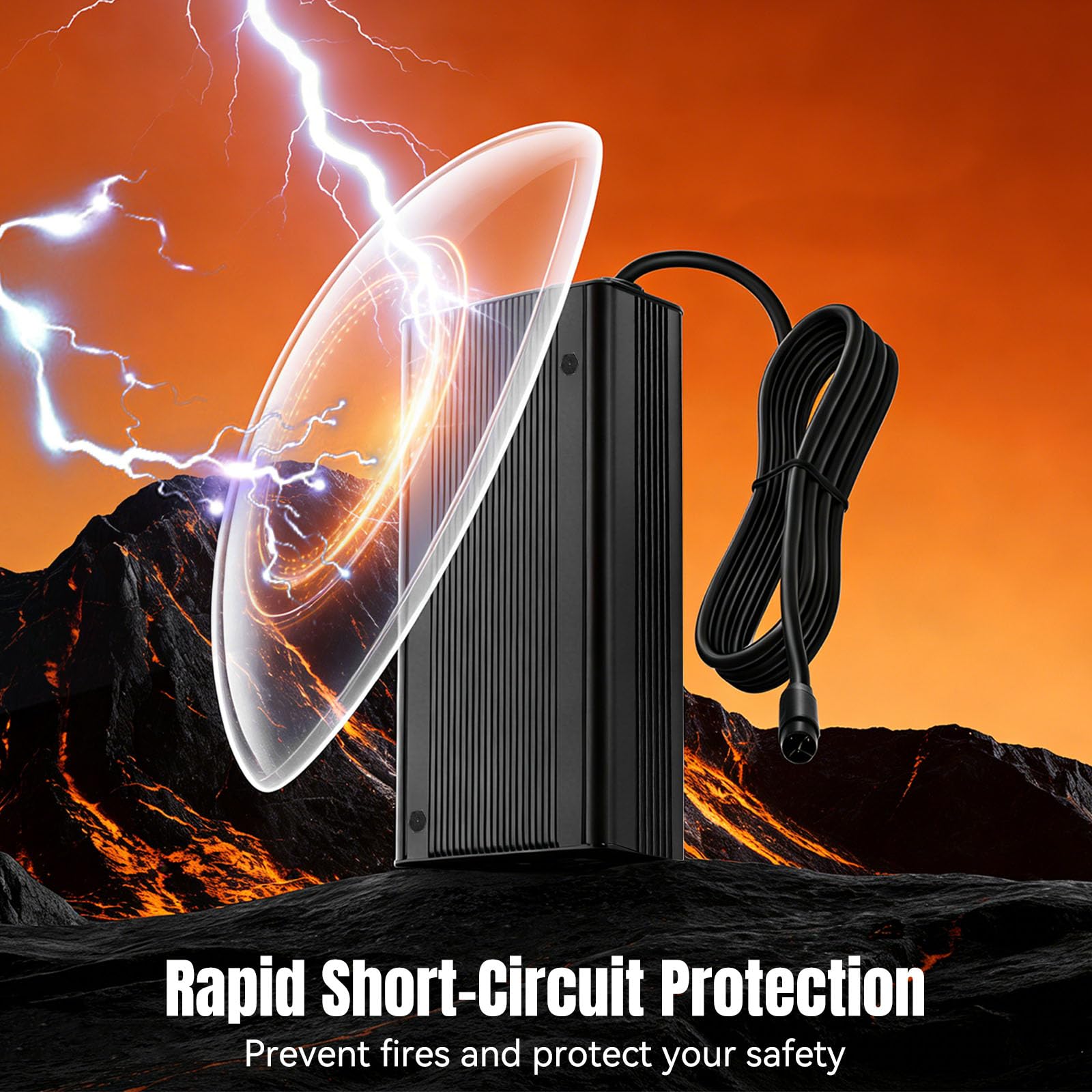 Amazon.com: JERBOR 54.6V 5A Battery Charger for Lectric XP4