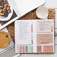 Vista 7 de Aesthetic Pastel Sticky Notes Set of 528 with Tabs For Bible Study - Incl. Sturdy Cover to Keep Your Notes Safe - Cute School Accessories, College