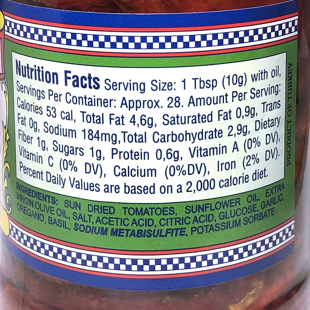 Gus Sclafani Fine Italian Imports Sun Dried Tomatoes in EVOO 10 oz Jar (12 Pack)