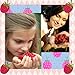 Collage photo framboise