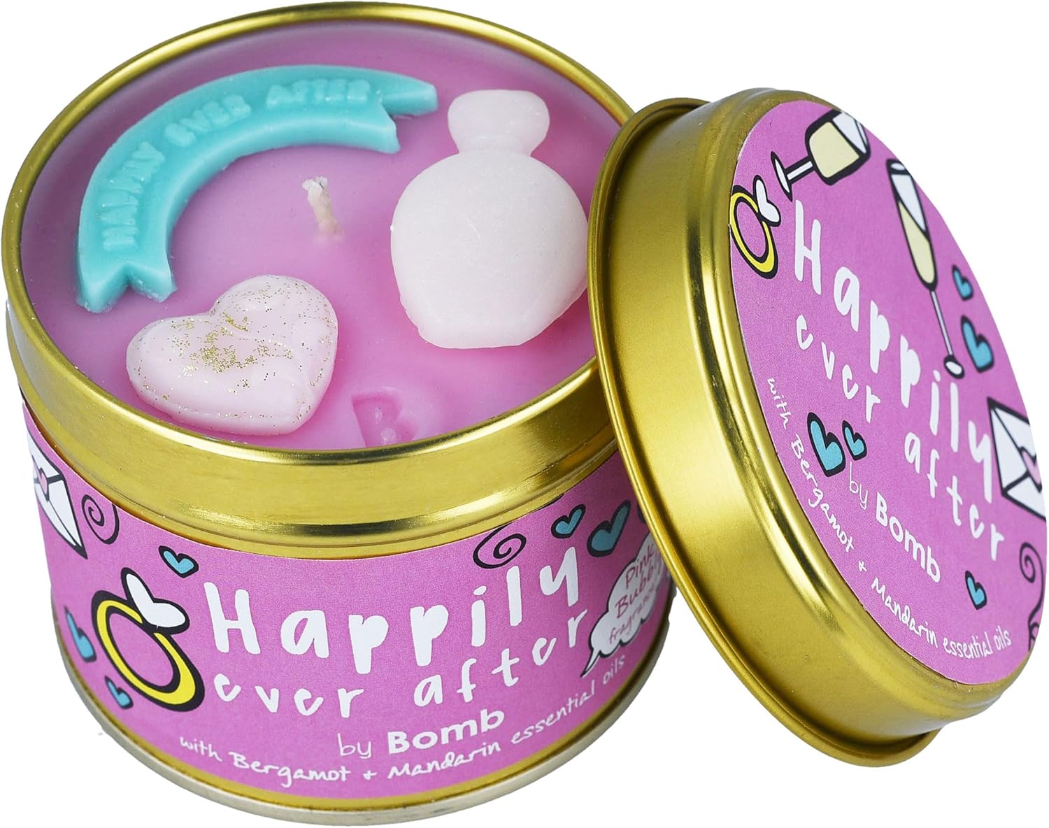 Bomb Cosmetics Happily Ever After Scented Tin Candle