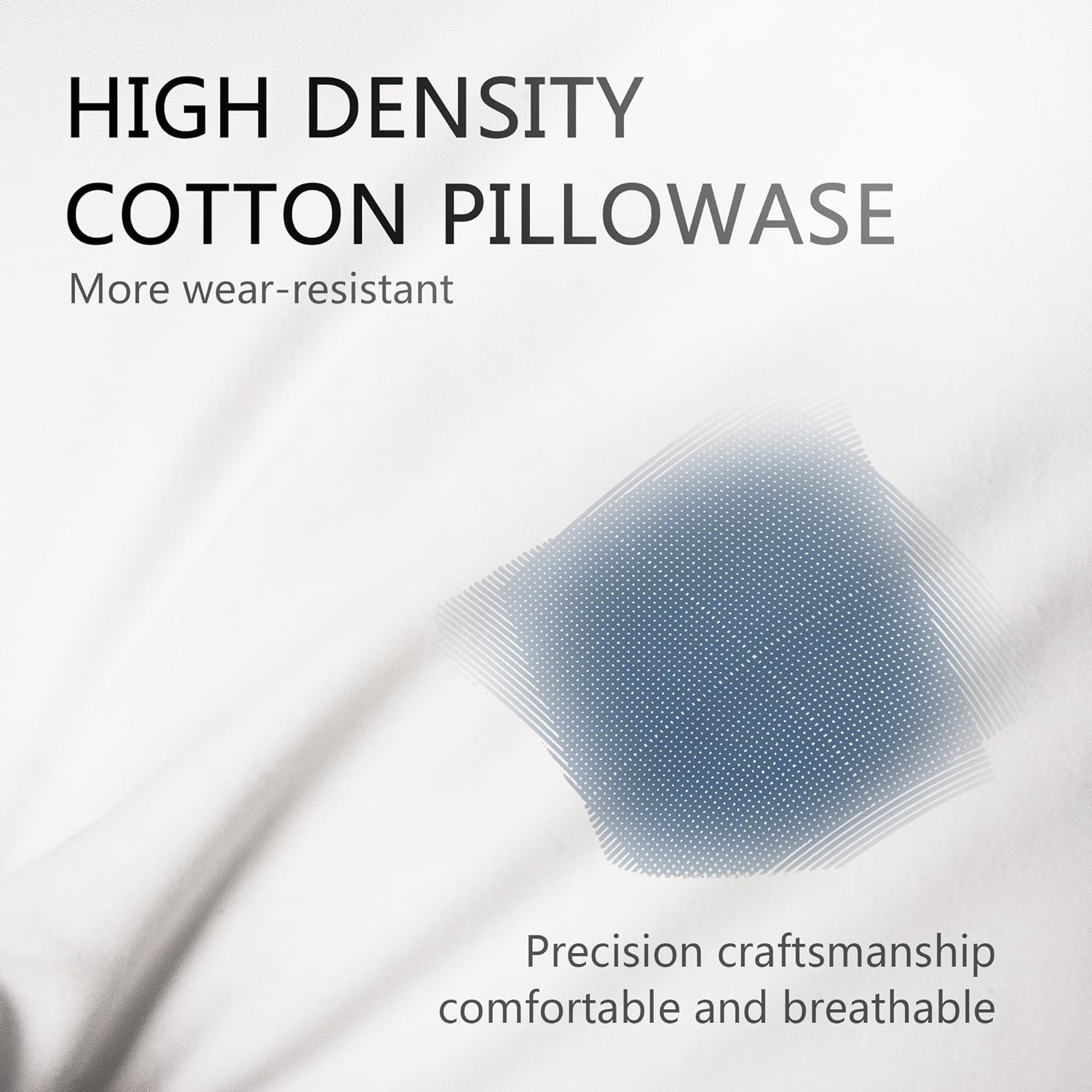 EDOW Luxury Throw Pillow Insert, Soft Fluffy Down Alternative Polyester Square Form Decorative Pillow Insert,Sham Stuffer,Cotton Cover for Sofa, Couch,Bed and Car. (White, 18x18): Home & Kitchen