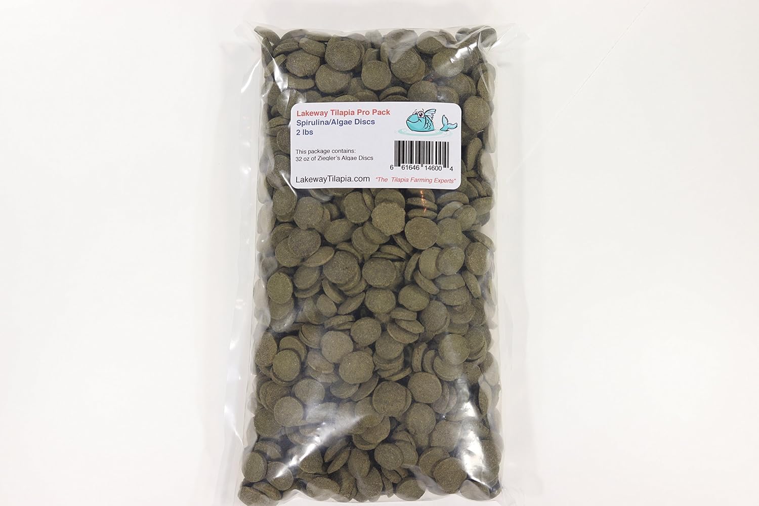 Lakeway Tilapia Pro Pack Zeiglers Spirulina Algae Discs