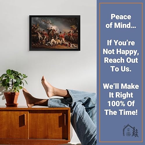 Vista 31 de Declaración de independencia de John Trumbull - Lienzo enmarcado para decoración de pared, lienzos de reproducción de pintura fina Impresión