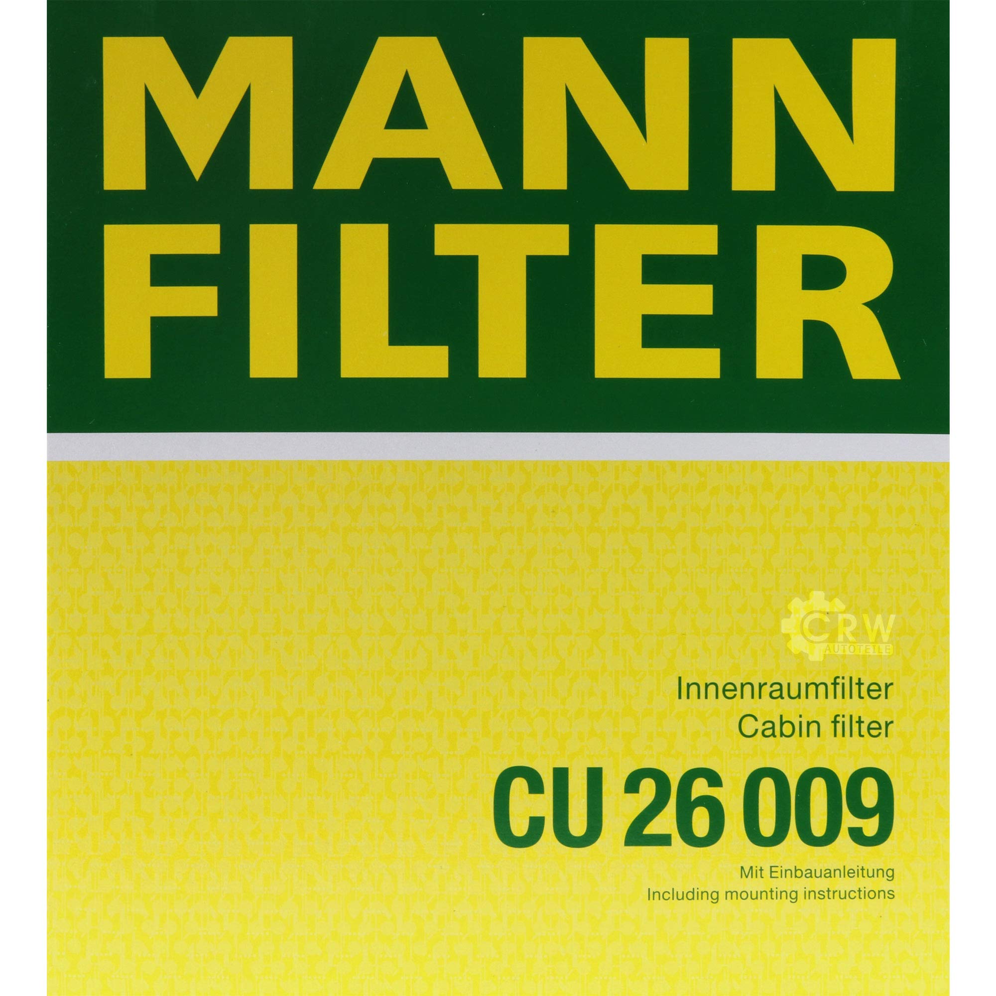 QR-PARTS 69367410 - Juego de filtros de 5 litros de aceite de motor Liqui Moly Longlife III 5W-30 MANN-FILTER para cabina