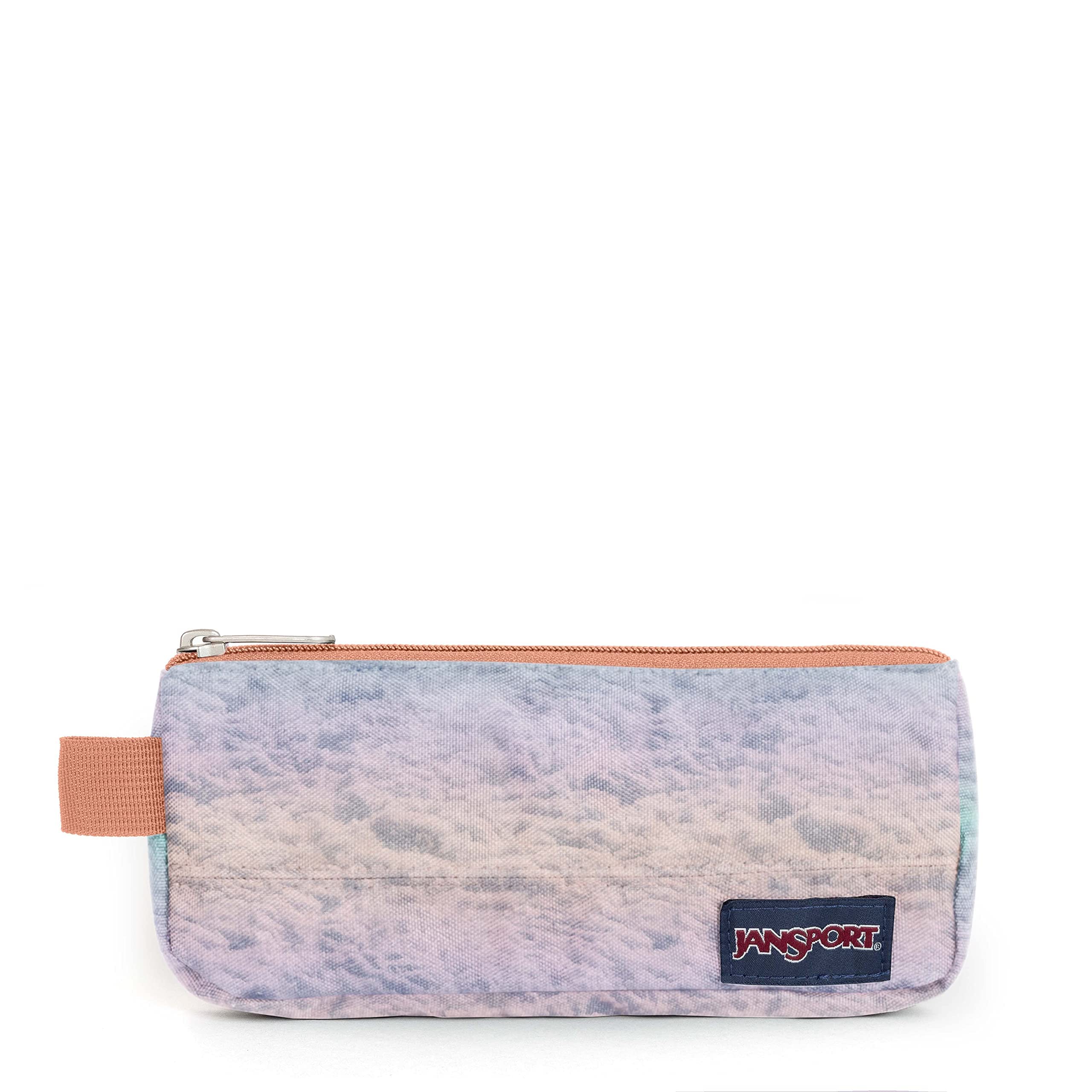 JANSPORT Basic Accessory Pouch, Small Pouch, 0.5 L, 9 x 21 x 2.5 cm, Cotton Candy Clouds