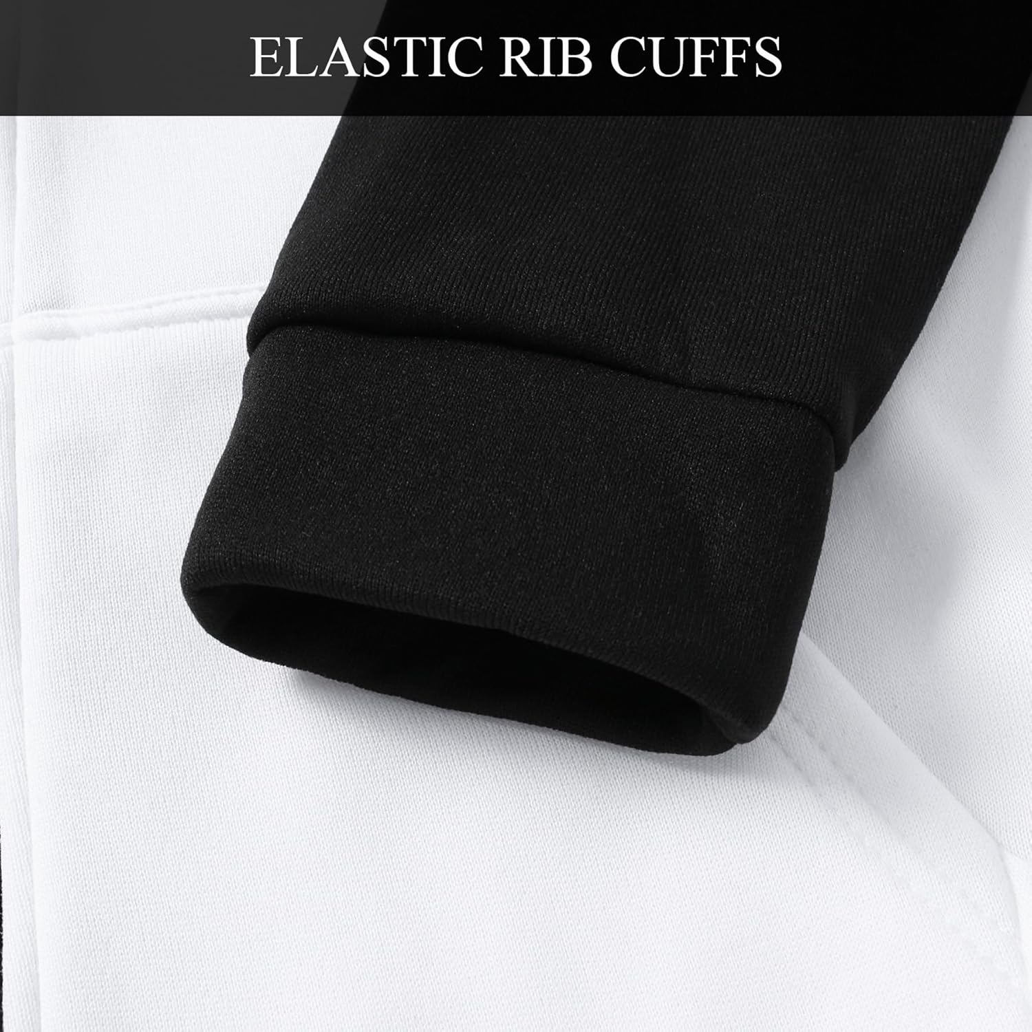 YOUTHUP Men's Tracksuits 2 Pieces Sweatsuits Full Zip Hoodie Jogging Sweat Sets Athletic Long Sleeve Casual Sports Outfit Set - Image 6