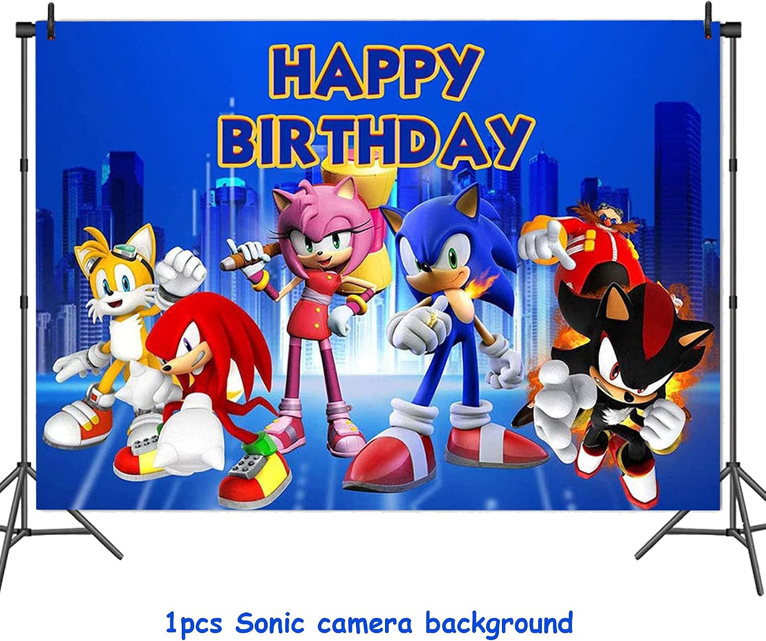 Happy Birthday Party Banner for Kids - Children's Decor, multicolored - Image 3