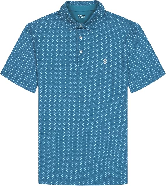 Izod Men's Swingflex Elite Short Sleeve Golf Polo