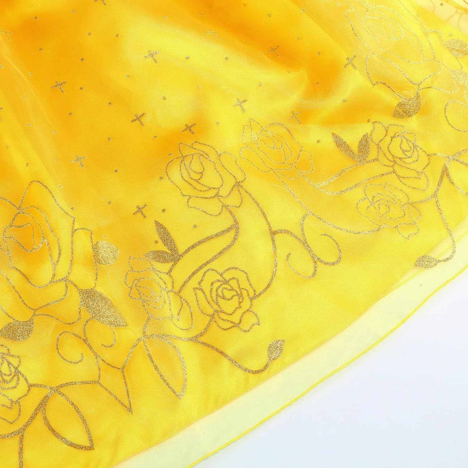 Princess Dress for Girls Princess Dress Up Costume for Kids Halloween Cosplay Birthday Party with Accessories - Image 6