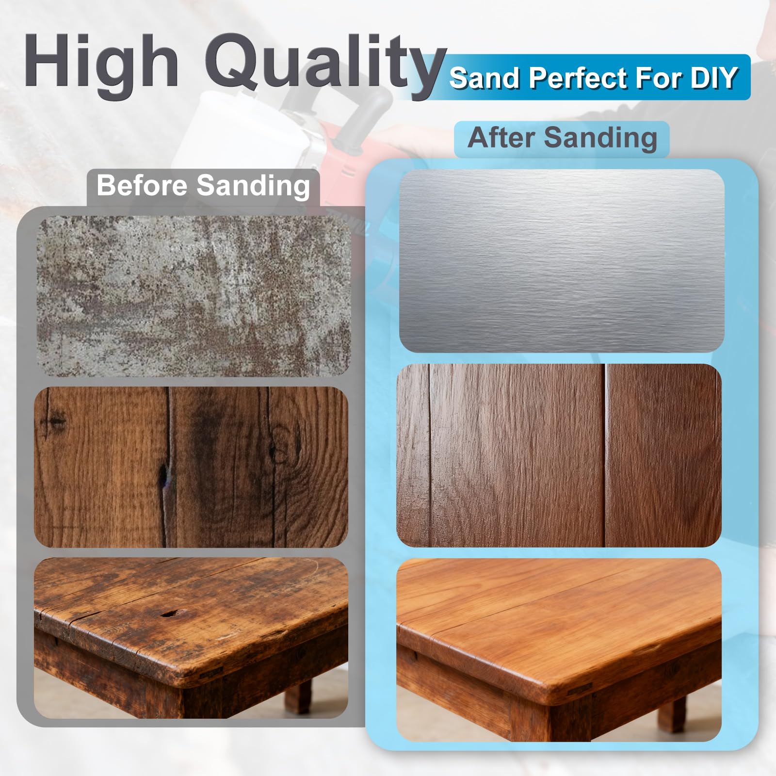 30 Mouse Detail Sanding Pads - 40/80/240 Grit -6 30 Mouse Detail Sanding Pads - 40/80/240 Grit -6
