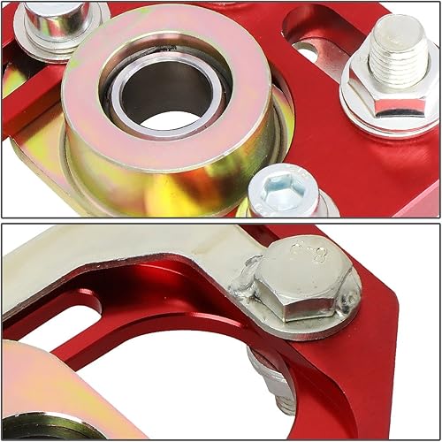 Miniatura 8 de DNA Motoring CBK-PLT-FM79-BL Placas de camberruedas delanteras azules para Ford Mustang 79-89