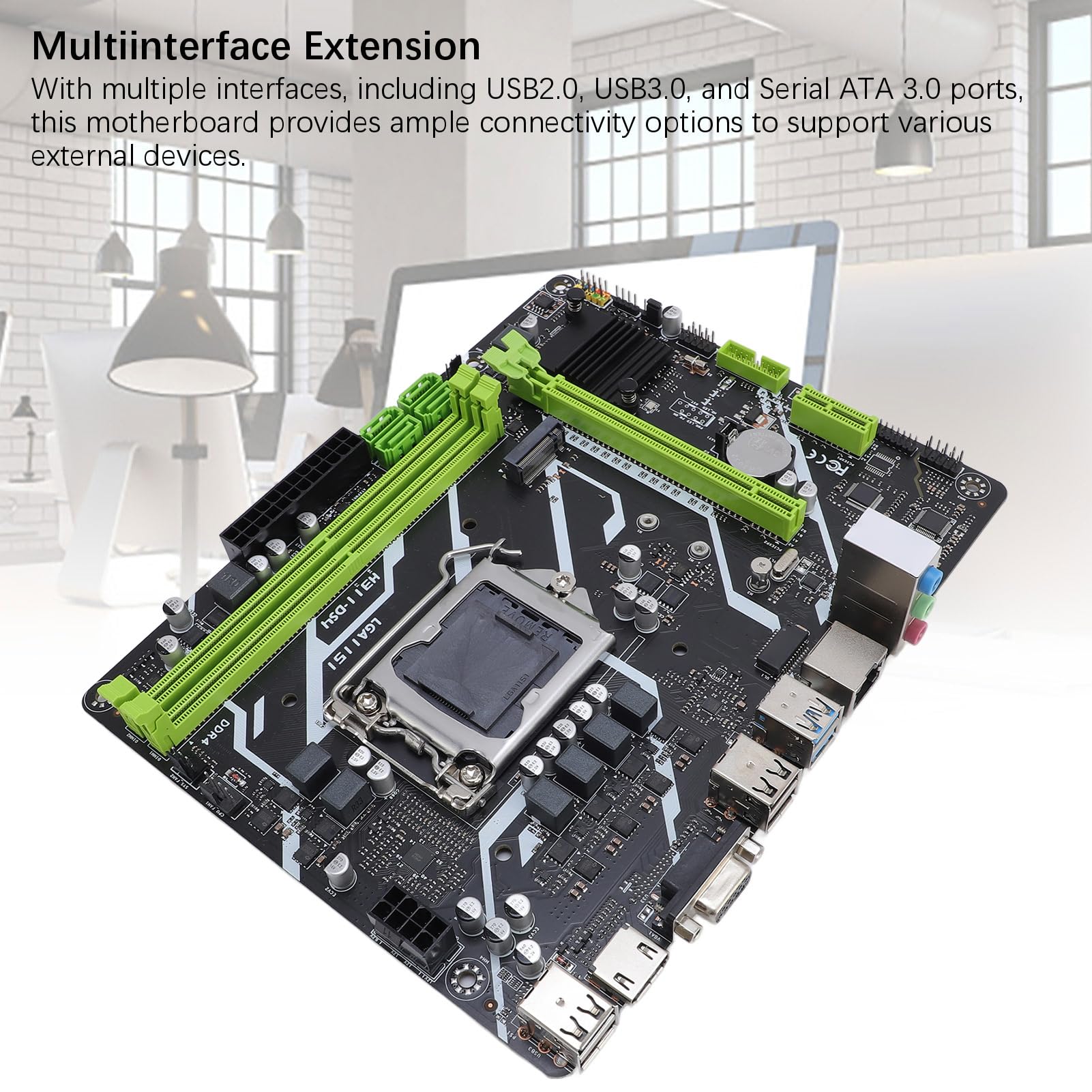 Amazon.com: H311 DS4 Computer Motherboard, 2 DDR4 Memory NVME M.2