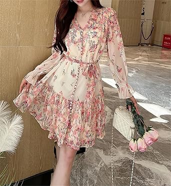 オールインワン・サロペット Msgm Panelled All-Over Print Dresses 81f8efgEp7L._AC_SX342_.jpg