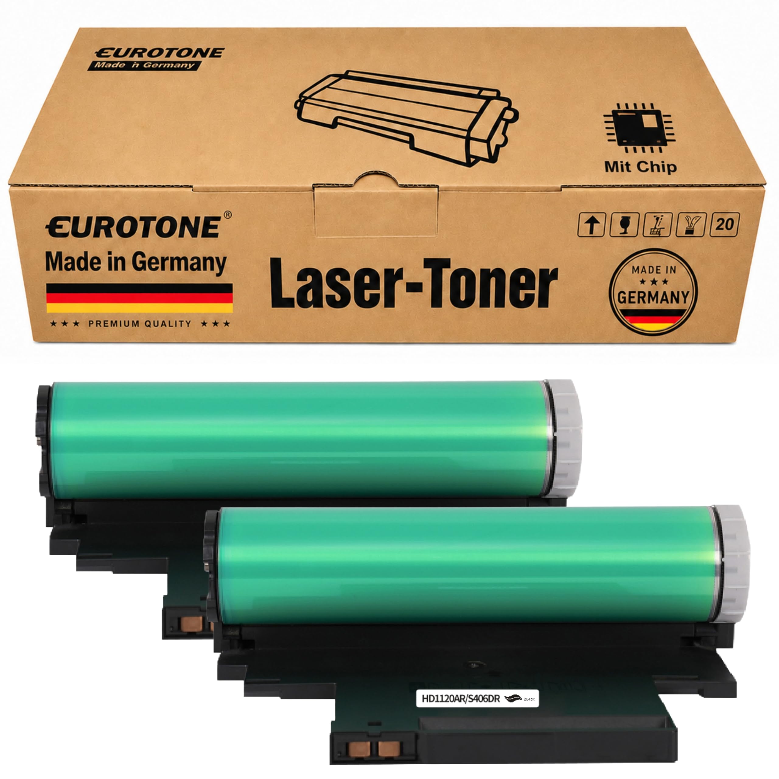Eurotone 2 unità tamburo compatibili per HP Color Laser MFP 170 Series Color Laser MFP 178 nw Color Laser MFP 178 nwg W1120 A 120A W1120A W 1120A