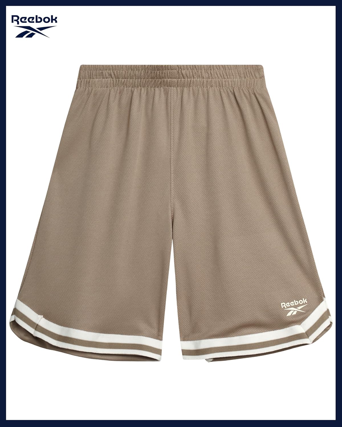 Reebok Active Boys Short Sets - 2 Piece Athletic Lightweight Knit Pullover Hoodie Sweatshirt and Activewear Boys Shorts Sets - Image 6