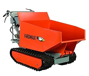 YARDMAX YD8105 Track Barrow with Hydraulic Assist