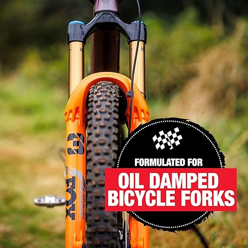 Miniatura 2 de Finish Line Aceite de choque de suspensión de 7.5 wt  Líquido semisintético no espumante prémium para todas las horquillas y sellos de bicicleta