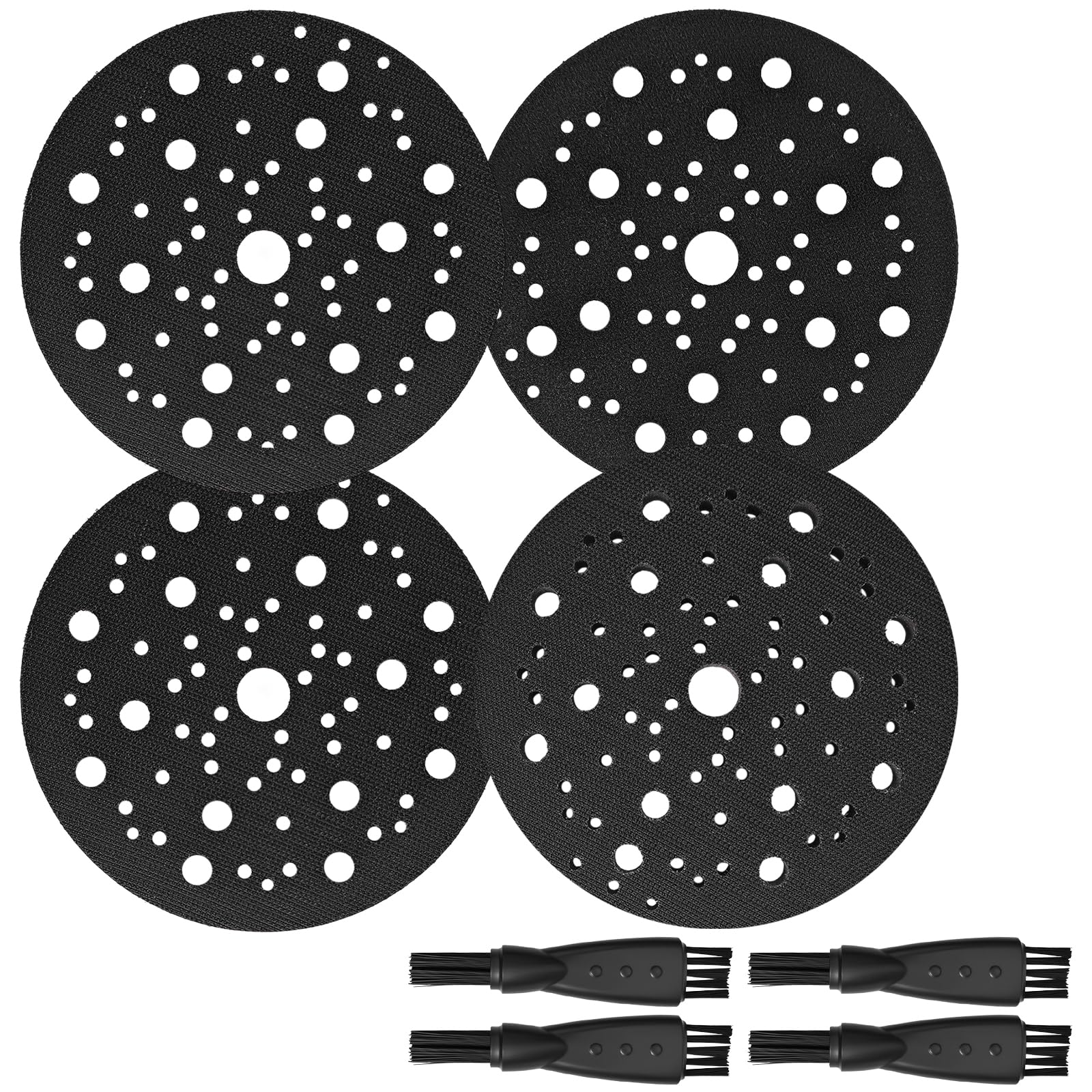 3 PCS Pad Saver ø 150mm 70 Hole for Protecting Sanding Discs with Hook & Loop Coating Orbital Sander Discs Compatible with Mirka 8295612111