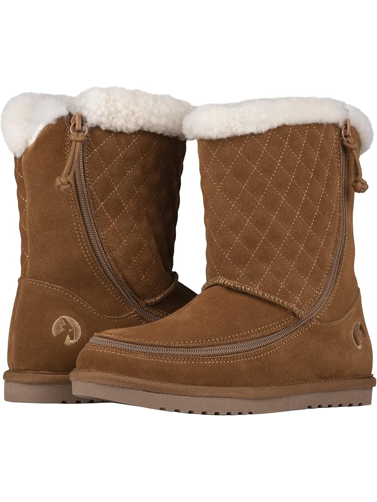 Brown BILLY Footwear Cozy Quilt Lux